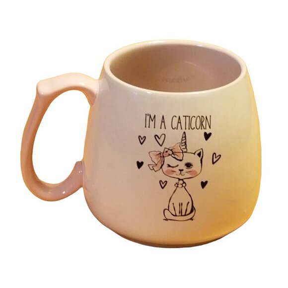 I'm a Caticorn Coffee Tea Mug Meow Cat Kitten Unicorn By Strawberry Street Mugs - Picture 5 of 9